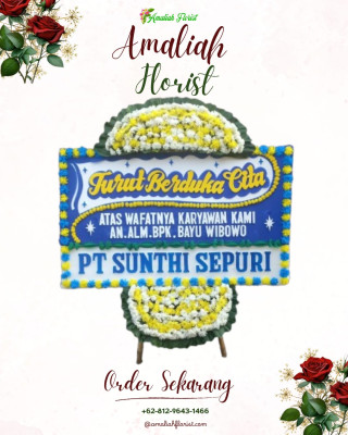 Papan Bunga Duka di Labobo