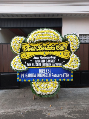 Papan Bunga Duka di Labobo